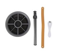 Hone de bureau Hotte Portable Angle réglable lavable 3 Vitesses Ventilateur d'échappement de cuisson pour la cuisine Barbecue intérieure extérieure (Ivoire)