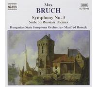 Manfred Honeck – Bruch : Symphonie n° 3 – Orch. National Symph. De Hongrie – CD – NAXOS