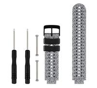 honecumi Bracelet Compatible avec Garmin Forerunner 735XT, 220/230/235/620/630 GPS-Uhr, Approach S20 S5 S6 Golf Watch - Souple Silicone Classiques Reglables Sport