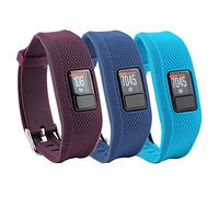 honecumi Bracelet Compatible avec Garmin Vivofit JR/Vivofit JR 2 / Vivofit 3 Bracelet enfant, Souple Silicone Classiques Reglables Sport Bracelet Accessoires Élégant sangle