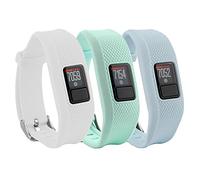 honecumi Bracelet Compatible avec Garmin Vivofit JR/Vivofit JR 2 / Vivofit 3 Bracelet enfant, Souple Silicone Classiques Reglables Sport Bracelet Accessoires Élégant sangle