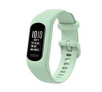honecumi Bracelet Compatible avec Garmin Vivosmart 5 Bracelet Hommes Femmes, Vivosmart 5 Souple Silicone Classiques Reglables Sport Bracelet Accessoires Élégant Sangle, Petit/Vert