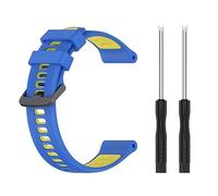 Honecumi Bracelet pour Garmin Forerunner 965 955 745/Descent G1, bracelet en silicone souple de 22 mm, unisexe, pour homme et femme, bracelet de rechange pour sport, classique, ajustable, coloré