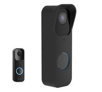 honecumi Coque de protection en silicone pour sonnette vidéo Blink - Résistante aux intempéries - Sans perçage - Antidérapante - Protection complète pour sonnette Blink - Installation facile