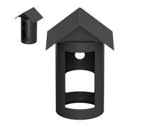 honecumi Ring Outdoor Cam Plus 2025 - Coque en silicone - Résistante aux intempéries - Avec pare-soleil - Résistant aux UV et à la poussière - Anti-reflet - Pour caméra d'extérieur - Batterie - Noir