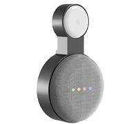 honecumi Support mural pour Google Nest Mini (2e génération) | Support mural, support encastré pour assistant vocal Google Nest Mini, gestion des câbles, gain de place, support de prise de courant
