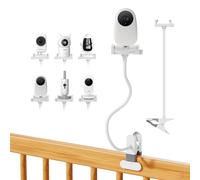 honecumi Support universel pour babyphone - Sans perçage - Pour bords de lit à barreaux d'épaisseur jusqu'à 0 à 5,5 cm - 40 cm - Compatible avec HGB/VTech/Philips Avent/Momcozy