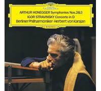 Honegger / Von Karajan, Herbert - Honegger: Symphonies 2 & 3 / Stravinsky: Concerto In D For String Orchestra - SHM