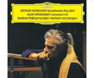 Honegger / Von Karajan, Herbert - Honegger: Symphonies 2 & 3 / Stravinsky: Concerto In D For String Orchestra - SHM