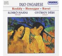Honegger - Zoltan Kodály-Maurice ravel-Arthur honegger oeuvres pour Violon & violoncell