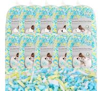 HONEHO Rembourrage en mousse à mémoire de forme de 22 kg pour poufs | Ajout de particules de gel, confortable et doux, idéal pour remplir des poufs pour enfants, coussins, lits pour chien