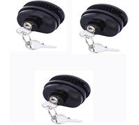 HONESECUR Cadenas pour armes, Lot de 3 Cadenas pour arme à feu, Gun Lock Keyed Alike Trigger Lock pour carabine, fusil de chasse, pistolet et arme de poing