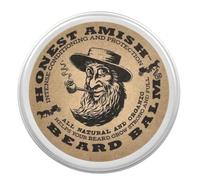 Honest Amish Après-shampooing sans rinçage Beard Balm - Fabriqué uniquement à partir d'ingrédients naturels et biologiques - Boîte de 2 onces