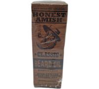Honest Amish - Classique Barbe Oil - 2oz LA MARQUE LA PLUS TRUSTE POUR LES BARBES DANS LE WORD Conditionneur tout-en-un, adoucissant, ajoute de la brillance et une croissance plus rapide de la barbe par Honest Amish