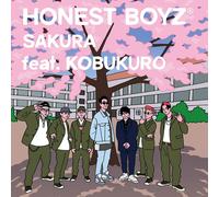 Honest Boyz(R) Sakura Feat. Kobukuro (CD)