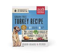 Honest Kitchen The Nourriture déshydratée sans céréales de qualité Humaine pour Chien - Repas Complet ou Garniture de Nourriture pour Chien - Dinde 0,9 kg (Soit 3,6 kg)