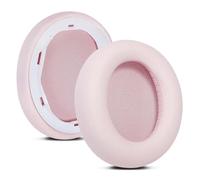 HoneTeek Coussinets de rechange Q35 pour casque Anker Soundcore Life Q30 en cuir protéiné avec suppression du bruit, coussinets en mousse à mémoire de forme ultra doux haute densité (rose)