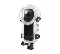 HoneTeek Étui de plongée invisible pour appareil photo Insta 360x4 étanche | Lentille invisible à 360°, optique revêtue d'AR, insert anti-buée, coutures sous-marines sans couture