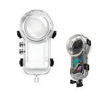 HoneTeek Étui de plongée invisible pour Insta360 X4 Air, 60 m, boîtier sous-marin étanche avec anti-buée, double loquet de sécurité et prise de vue complète à 360 ° sans couture pour plongée