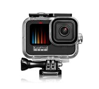 HoneTeek Étui étanche pour caméra Go Pro Hero 13/Hero12 Black Hero11 Hero10 Black Hero9, 60 m, boîtier de protection de plongée compatible avec caméra Go Pro Hero, accessoires GoPro