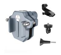 HoneTeek Support de caméra pour pare-brise de moto, pince de caméra de moto robuste avec 0,6 cm pour caméra d'action GoPro Hero/Insta360/DJI Osmo - Convient aux pare-brise jusqu'à 15 mm