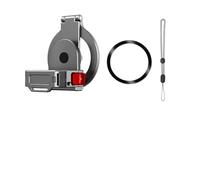 HoneTeek Support magnétique pour DJI Osmo Pocket 3/Pocket 4, support de téléphone compatible MagSafe avec 17 aimants puissants, adaptateur d'extension magnétique avec griffe froide et filetage 6,35 mm