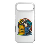 Honey Badger appuie Contre Le Baril radioactif de la Bande dessinée Coque pour iPhone Air