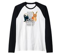 Honey Badger Caracal Spicy Animal Keeper Meme Manche Raglan