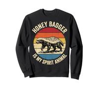 Honey Badger is My Spirit Animal Sweatshirt