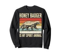 Honey Badger is My Spirit Animal Sweatshirt