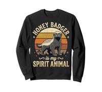 Honey Badger is My Spirit Animal Sweatshirt
