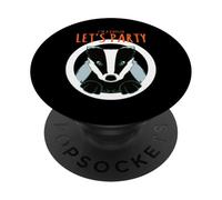 Honey Badgers Head, Je suis Un Blaireau, Faisons la fête PopSockets PopGrip Adhésif