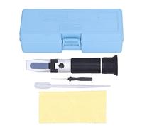 Honey Baume Refractometer, Brix Refractometer Meter Gauge Dual Scale Handheld Concentration Measuring Tool for Sugar Brewing Brix 0 to 32% and 1.000 to 1.130