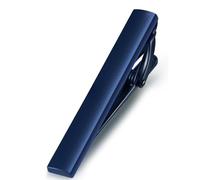 HONEY BEAR 1.97"/2.12"/2.36" Pinces à Cravate pour Homme Taille Normale Cravate,5cm/5.4cm/6cm pour Chemise Le Cadeau de Mariage Affaires (Bleu 5cm)