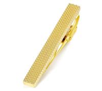 HONEY BEAR 1.97"/2.12" Homme Pinces à Cravate - Taille Normale pour le cadeau de mariage d'affaires,5cm/5.4cm (Or 6cm)