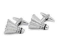 HONEY BEAR Bouton De Manchette Badminton Homme Chemise Poignet Col En Cadeaux de mariage d'affaires