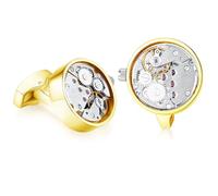 HONEY BEAR Bouton De Manchette Homme Watch Mariage, Movable，Or