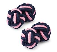 Honey Bear Boutons de manchette de noeud de soie de tissu des hommes/Femme chemise/robe,rond pour le cadeau de mariage d'affaires (style 1)