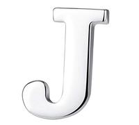 HONEY BEAR Broche Clips Pins Lettres Initiale Alphabet De A à Z pour Costume Homme/Femme,Acier Inoxydable,Cadeau de Mariage d'affaires (J 0.59inches)