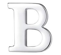 HONEY BEAR Broche Clips Pins Lettres Initiale Alphabet pour Costume Homme/Femme,Acier Inoxydable,Cadeau de Mariage d'affaires (B 0.59inches)