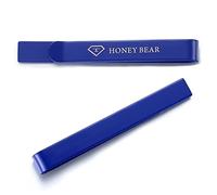 HONEY BEAR Homme Pinces à Cravate - Taille Normale Cadeaux de Mariage d'affaires,5.4cm (Bleu 5.4cm)