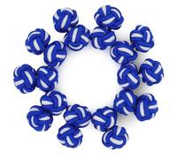 HONEY BEAR Lot de 5 paires de boutons de manchette en tissu élastique pour homme/femme avec boîte, 8mm, Soie Polyester, Sans pierre précieuse