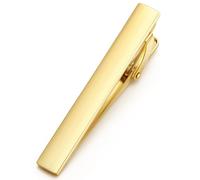 HONEY BEAR Pince à cravate en acier pour homme de taille normale 5 cm/5,4 cm/6 cm Cadeau de mariage 5 cm/5,4 cm/6 cm, Argent/noir/or/rouge/bleu, 5/5.4/6cm