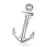 HONEY BEAR Pinces à Cravate Ancre Poignet Col Originale Homme pour la Cérémonie De Mariage,4cm (1)