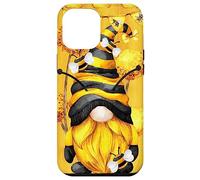 Honey Bee Graphic for Beekeeper and Summer Yellow GNOME Coque pour iPhone 12 Pro Max