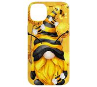 Honey Bee Graphic for Beekeeper and Summer Yellow GNOME Coque pour iPhone 14 Plus