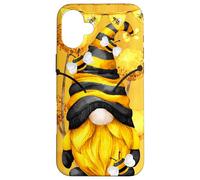 Honey Bee Graphic for Beekeeper and Summer Yellow GNOME Coque pour iPhone 16 Plus