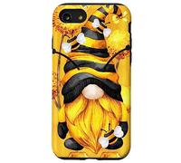 Honey Bee Graphic for Beekeeper and Summer Yellow GNOME Coque pour iPhone SE (2020) / 7/8