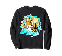 Honey Bee Nain de Jardin Apiculteur Jardinier Sweatshirt