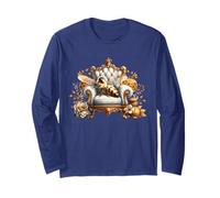 Honey Bee Queen on A Victorian Chair for Women Floral Flower Manche Longue
